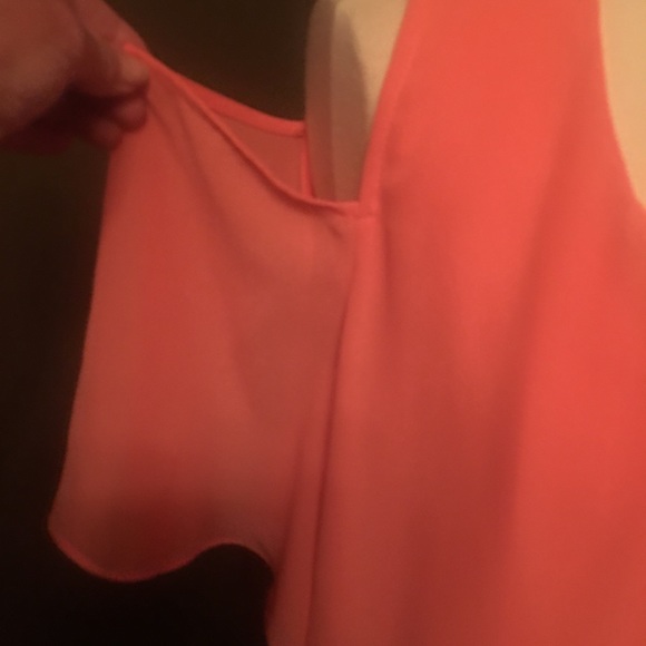 NY Collection Top w/ removable chain necklace EUC - Picture 4 of 4